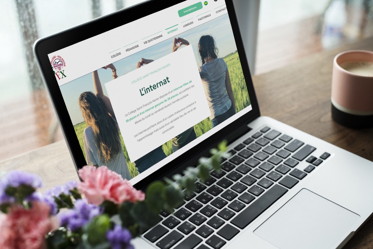 Collège Saint François Xavier — Webgunearen sorkuntza, SEO